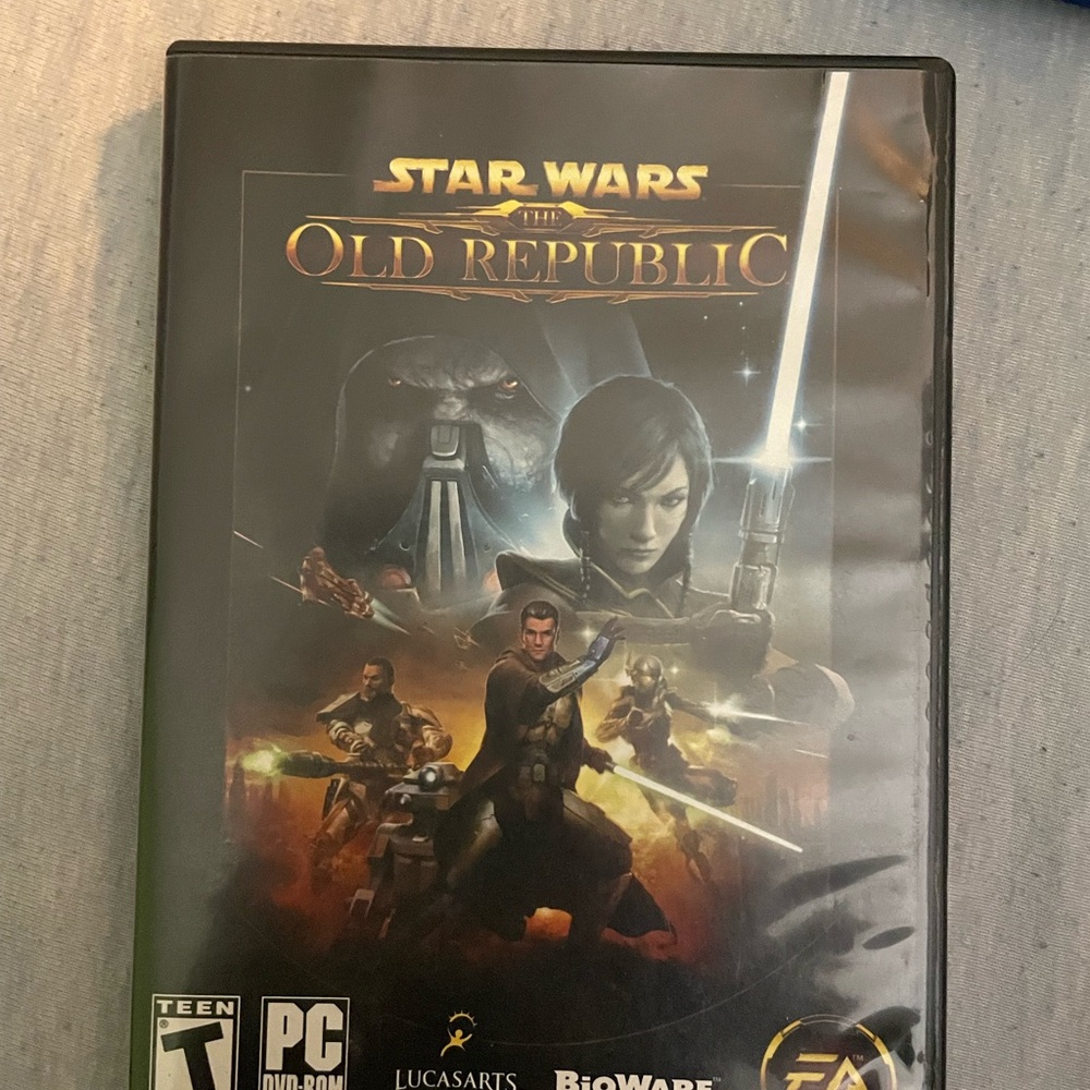 Star Wars: The Old Republic PC Game - Black Case